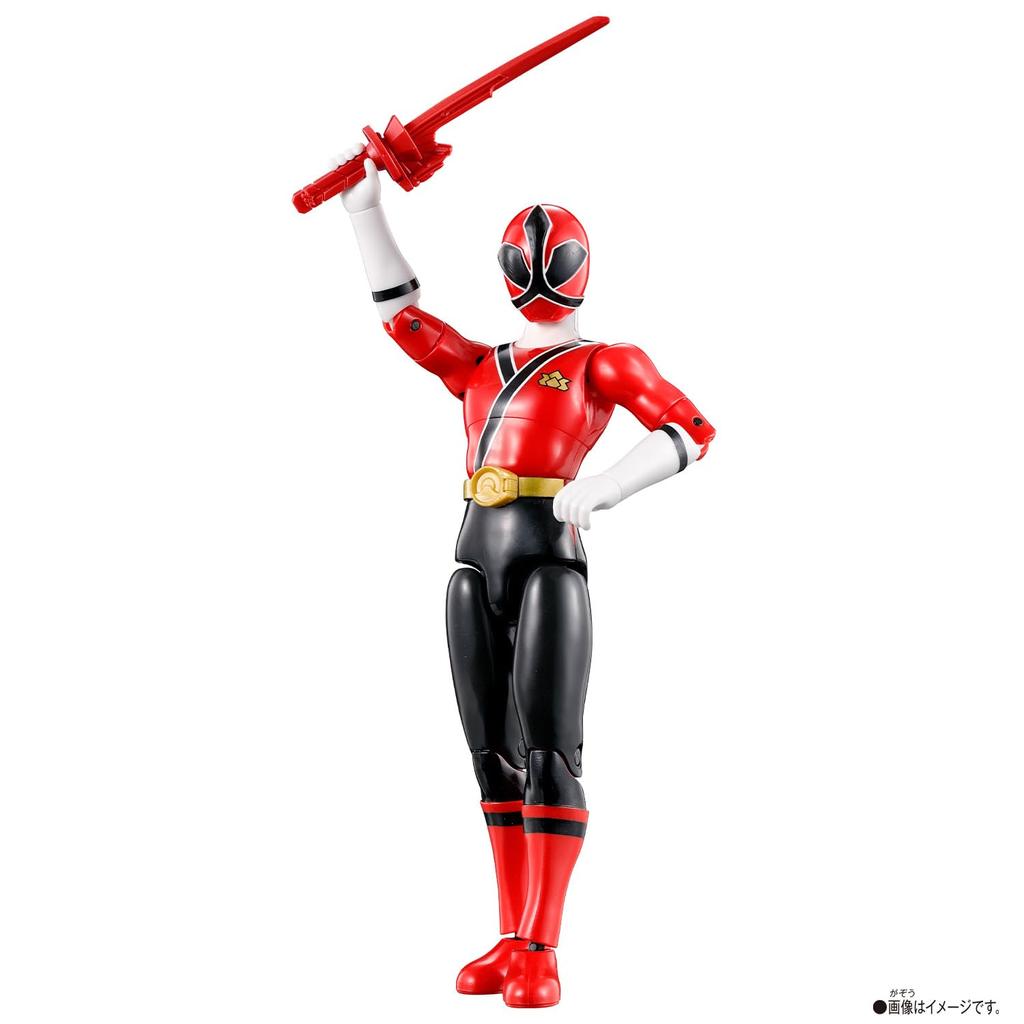 Action Hero Shinken Red Super Sentai Series Samurai Sentai Shinkenger [BANDAI]
