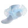 Toddler Girls Princess Ruffle Socks Soft Double Lace Frilly Ankle Socks Cute Baby Kids Socks For Ages 1-10 Years