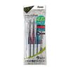 Pentel Ballpoint Pen Gel Ink Energel Infree 0.5mm XBLN75TL-4STA 4 Colors + Refill Bonus Set