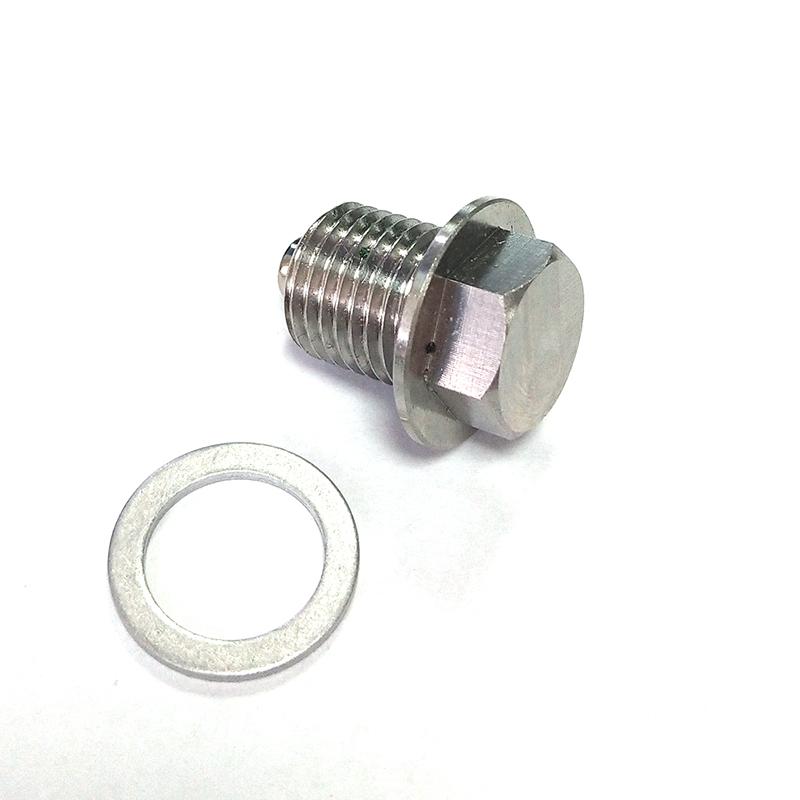 M12 M14x1.5 M16 M18x1.5  M20X1.5 Stainless Steel Oil Drain Plug With Neodymium Magnet Universal Auto Part M12X1.75