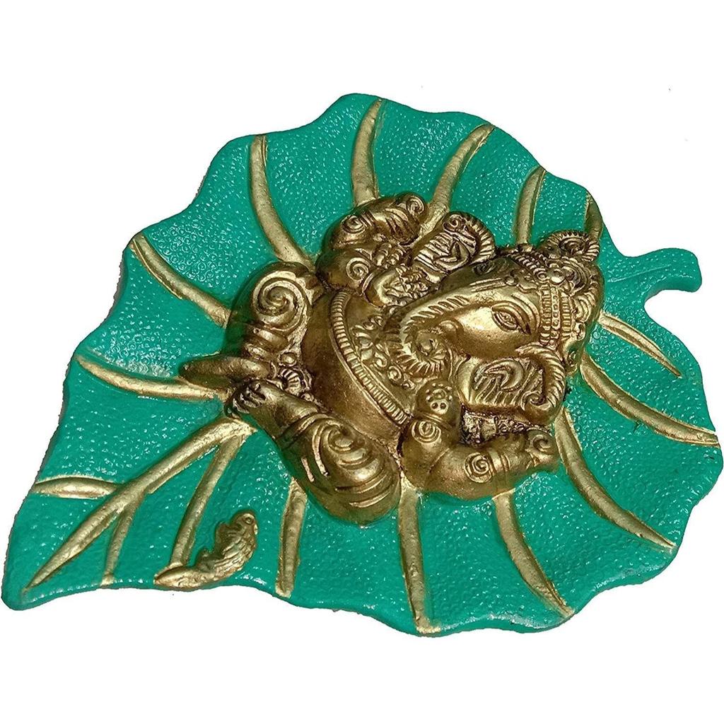 Patta Ganesha Wall Hanging Decorative Showpiece for Home Décor, Living Room, Pooja Room,Temple and House Warming Gift