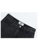 GUBIN [Season Off] (W) Pleated Line Skirt Denim Pants