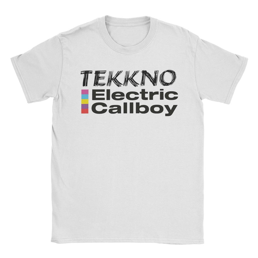 Men Women Graphic Printing Electric Callboy   Tee T Shirt 100% Cotton  T-shirts Clothes