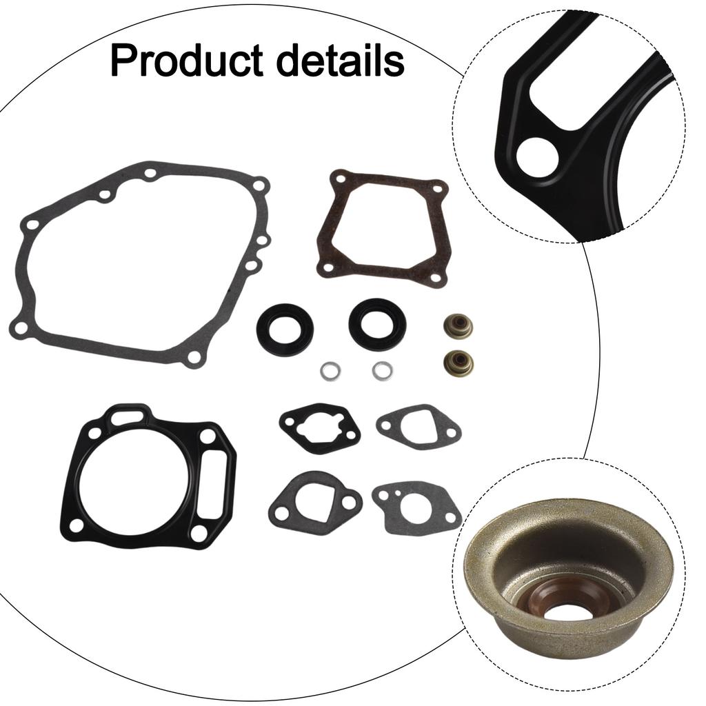 Complete Engine Gasket Set For GX160 For GX200 212CC 224CC 6.5HP 7.5HP Lawn Mower Parts Repair Replacement Accessory