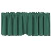 Solid Rod Pocket Window Polyester Fabric Window for Kitchen Bedroom Living Room Office Decor