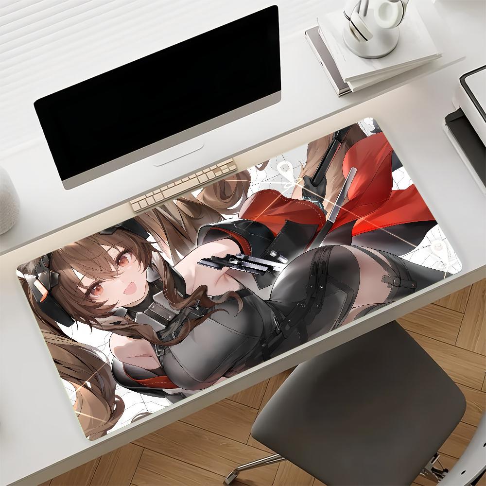 Arknights Endfield Gilberta Game Mouse Pad Non-slip Rubber Gamer Balance Computer Mat Decoracion Deskmat Laptop Office Large
