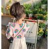 Girls Korean Short Sleeve T Shirt Summer Baby Casual Cotton Top for Toddlers