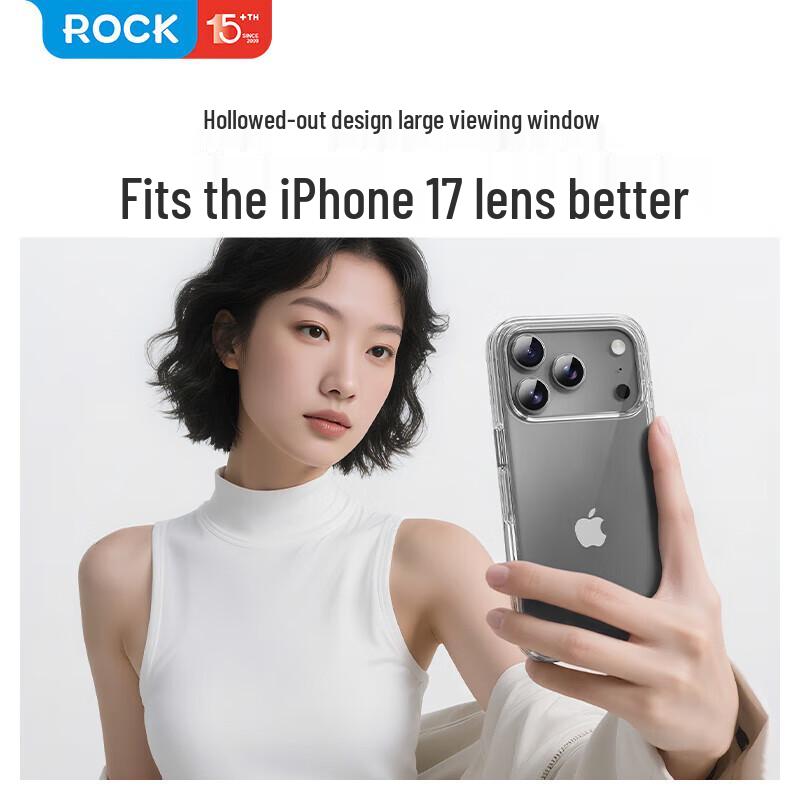ROCK Clear Magsafe Case for iPhone 17