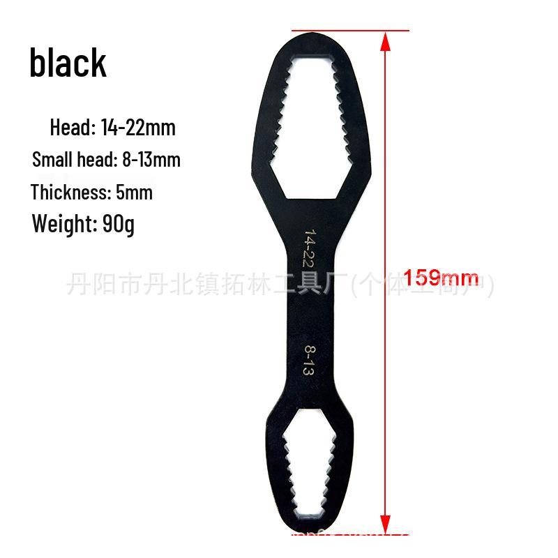 Versatile Double-Ended Box Wrench 8-22mm for Hex Screws and Nuts