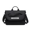 New Slazenger PVC Soft Leather Crossbody Bags Men's Black SLA1798