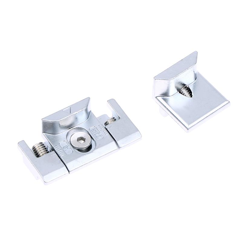 3Pcs Aluminum Locking Point Cutoff Window Heightening Block European Standard 13.5 Slot Adjustable Lock Base Hardware