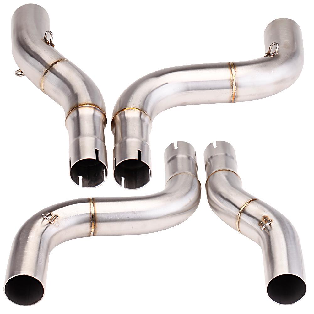 Fits 2006-2012 DUKE ADV990S: Modified Carbon Fiber Mid-Section Exhaust Tailpipe