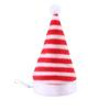Chapéu de Cão Chapéu de Natal Listrado para Animais de Estimação Multicolorido Gato Cão Fantasia Chapéu para Cabeça Chapéus para Cães de Estimação para Decoração de Festa de Natal