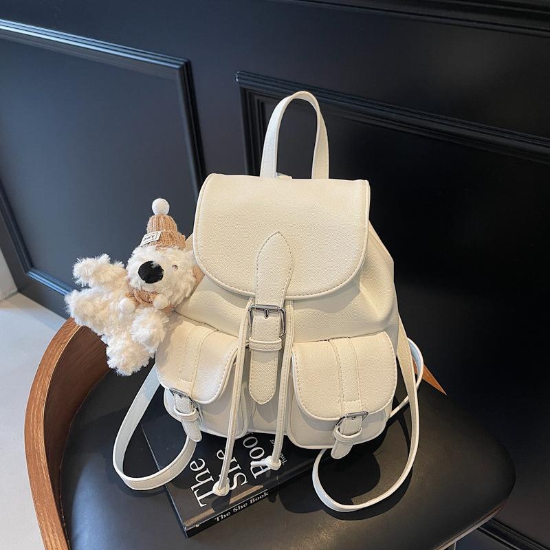 Premium Sense Lightweight Versatile College Style Backpack Women's 2025 Summer New Large Capacity Versatile Commuter Backpack