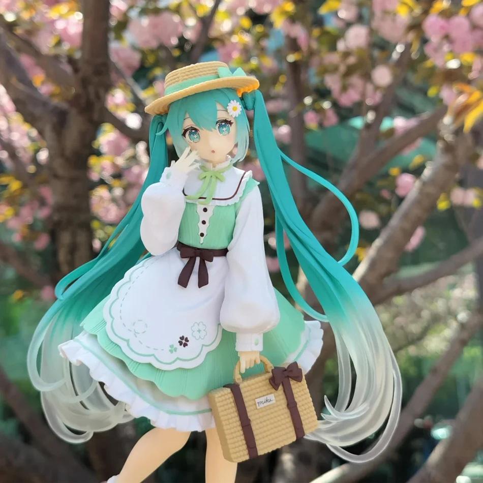 Original Hatsune Miku Anime Figure - PVC Action Model Doll for Collectors Birthday Gift Fashion Version