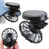 1 Pcs Clip Type Outdoor Solar Fan Portable Mini Fan Outdoors Tool Hiking Accessories Camping Equipment Multi Tool