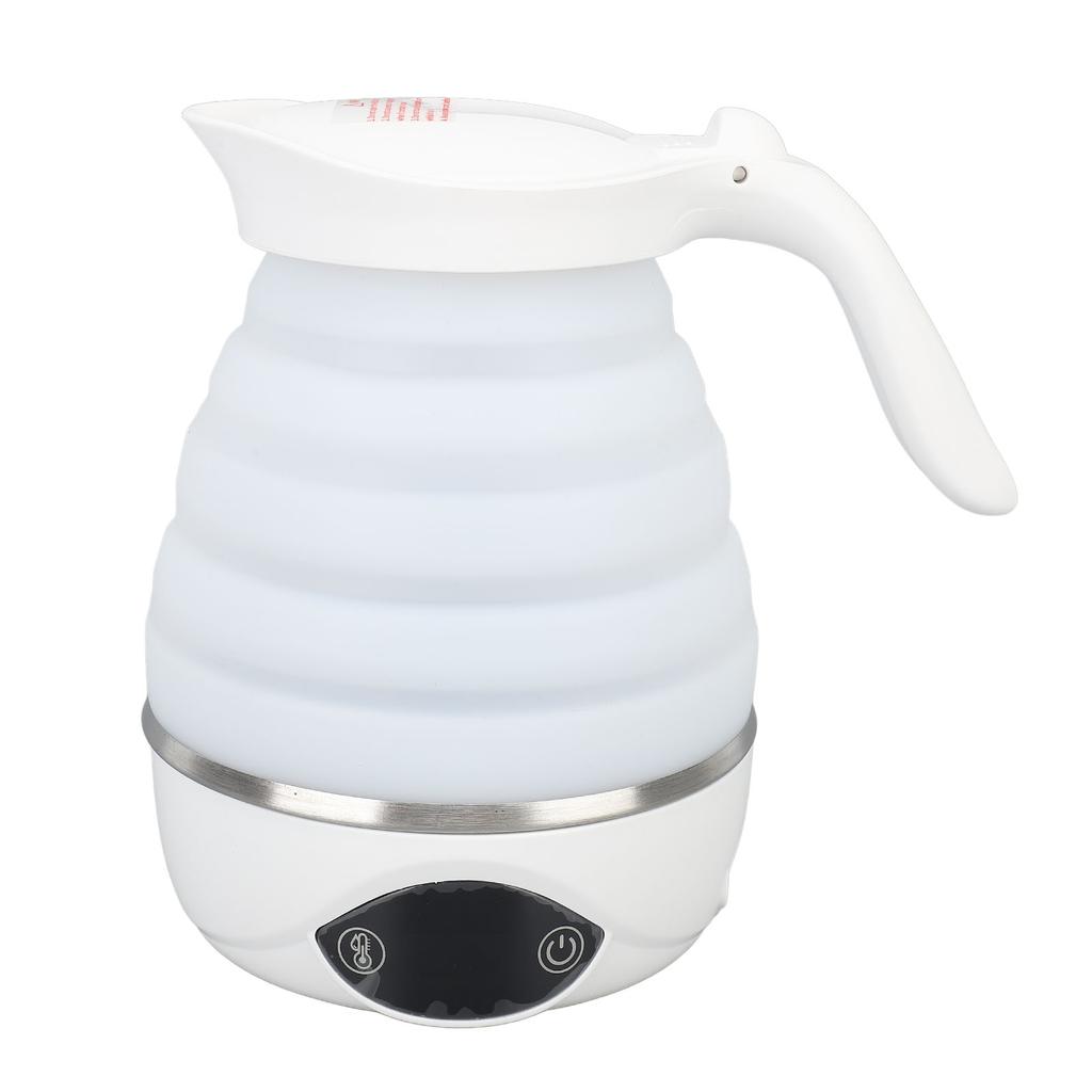 Foldable Electric Kettle Auto Shut Off Portable  Electric Water Pot for Travel Camping 90