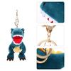 FOMIYES [ ] 1 Piece Keychain Dinosaur Plush Toy Small Plush Key Ring Ornament Decorative Ornament Super Soft Short Plush Toy