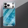 Seawater High-end Phone Case Electroplated Glass TPU PhoneCase for iPhone 17 16 15 14 13 12 11pm Pro Plus Dropresistant