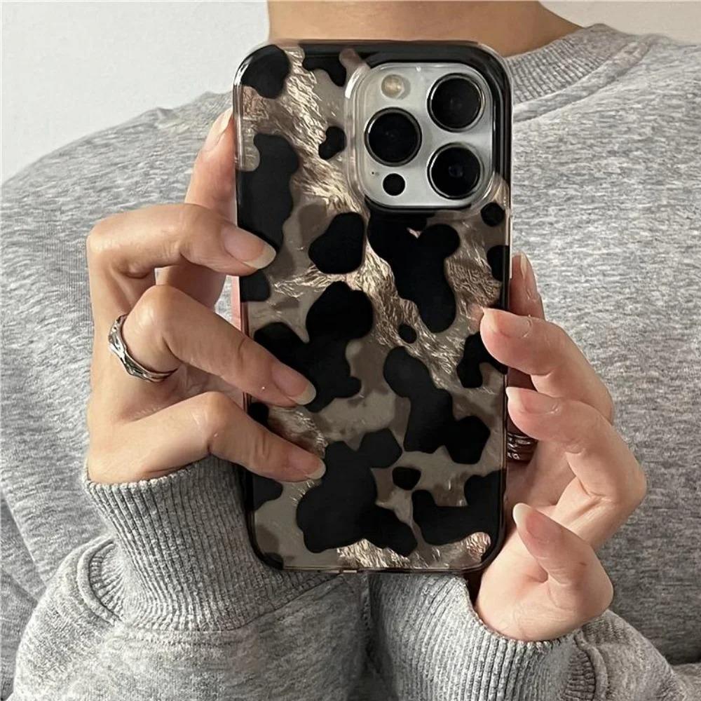 Dopamine Color Block Match Plaid Phone Case For iPhone 17 16 15 14 13 12 11 Pro Max Air 16E SE2 7 8 Plus Grid Label Matte Cover