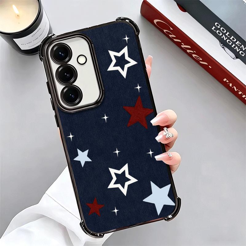 Fashion Vintage Star Girl Minimalist Soft Phone Case For Samsung A17 A27 A07 A37 A57 A16 A56 A15 A55 A14 A54 A13 A53 A26 A36 A25