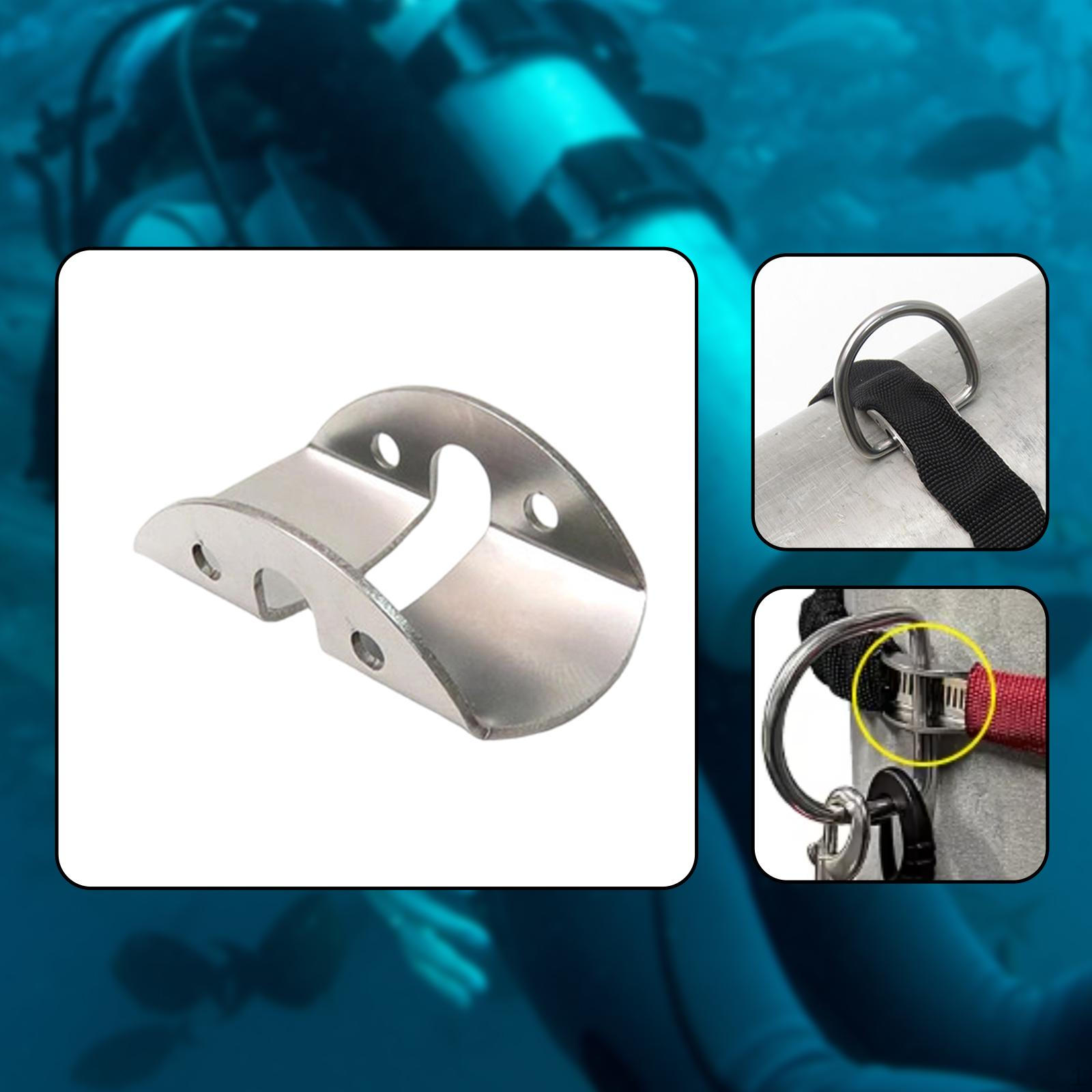 

Scuba Side Mount Tank Holder ,Diving Accessory, Replace Fixing Sturdy, Easy to Use Portable Bracket