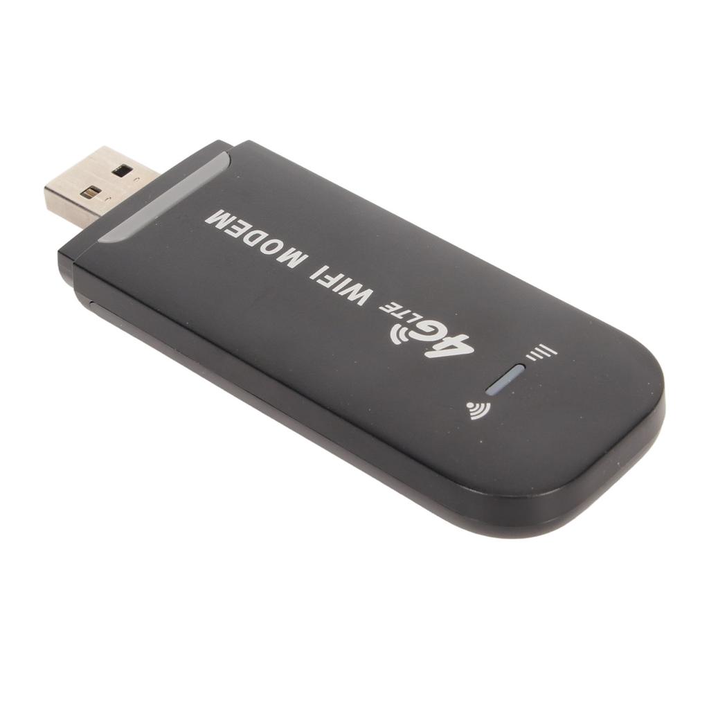 4G WiFi Router 150Mbps SIM Card Slot 10 Devices Support USB Plug and Play 4G LTE USB WiFi Modem for Office Travel Home