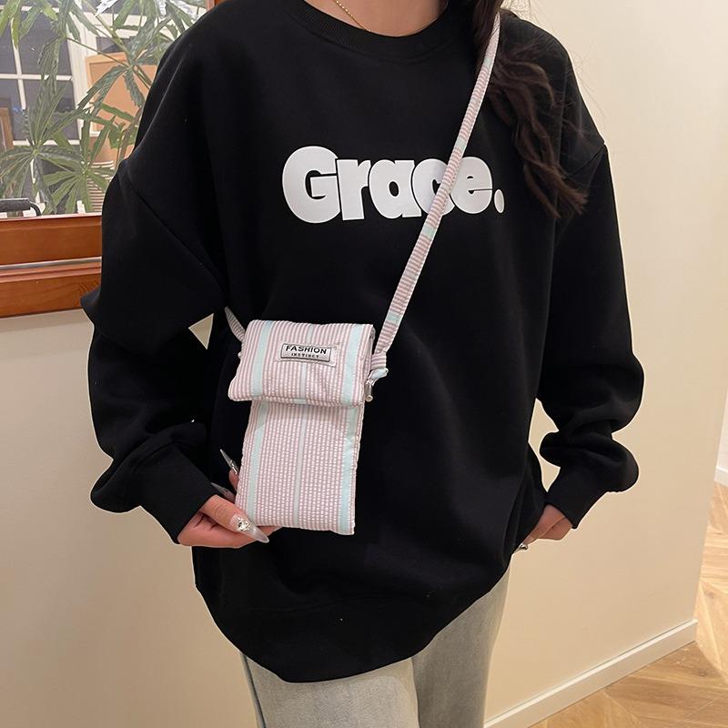 Mini small bag women's new niche casual fashion versatile shoulder bag crossbody mobile phone bag