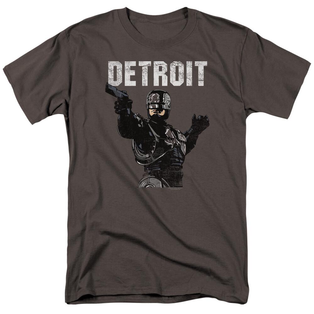 26 Robocop Detroit T Shirt Mens Licensed Police Movie Tee Charcoal Unisex T-Shirt XXXL