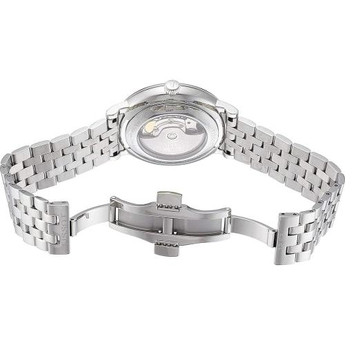 Tissot Carson Watch with Bracelet and Silver Dial, Officially Imported, Men's, Model T1224071103300