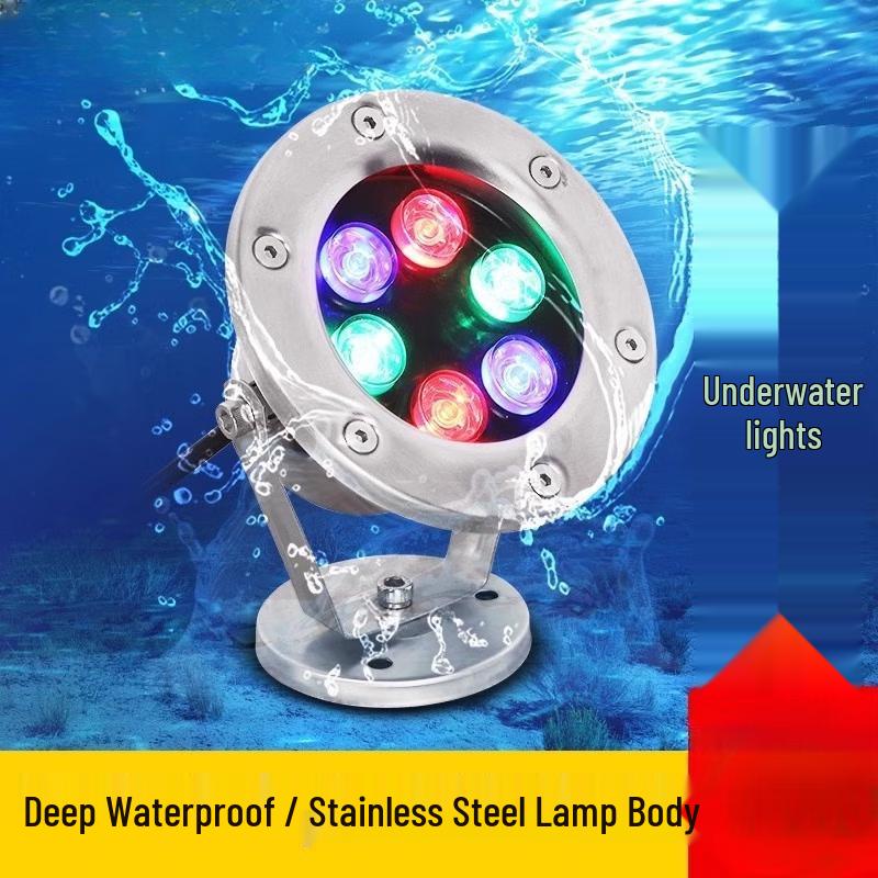 

NuFeng 3W RGB LED Underwater Light