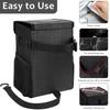 Car Trash Can Leakproof Car Trash Garbage Bag With Lid Foldable Adjustable Organizer Storage Bags Vehicle Accessories For Seat