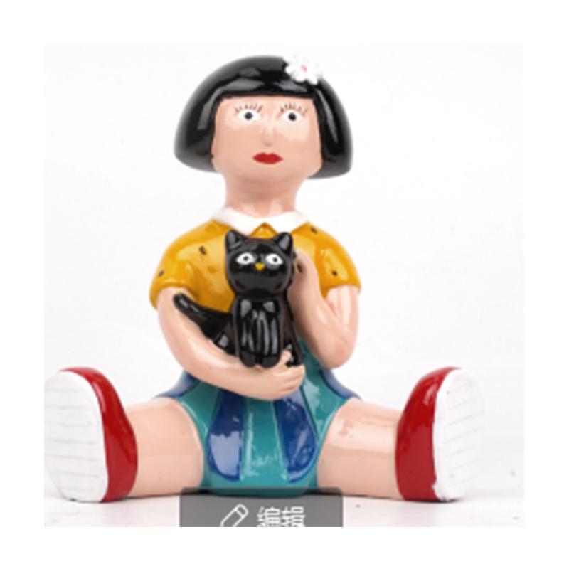 

SPRING from Downtown series of sculptures,art ornaments, office decoration, collectible ornament, table decoration