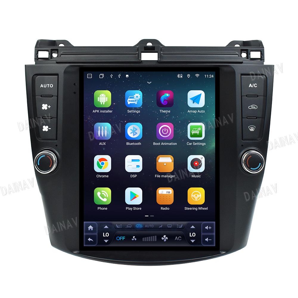 9.7" Vertical Screen Android Navigation for 2003-2007 Honda Accord with CarPlay Integration