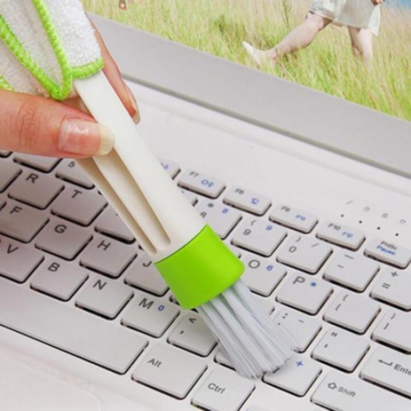 Keyboard Dust Air-Condition Cleaner Computer Clean Tool Blinds Dirt Duster Brush