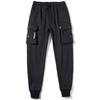 Solid Color Pants, Multi Flap Pocket Men's Cargo Pants, Loose Casual Outdoor Pants, Men's Work Pants Oversized