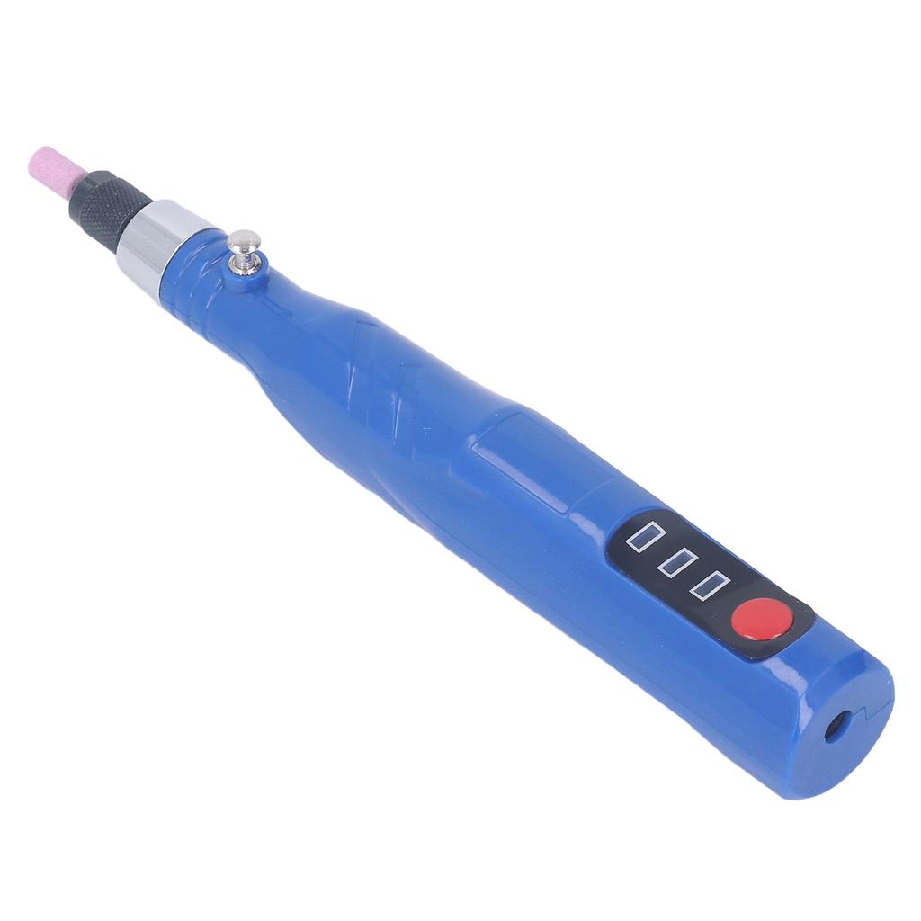 Elektrischer Gravurstift Handheld Wiederaufladbar Mikro-Gravierer Ätzstift Schnitzwerkzeug-Set 30W