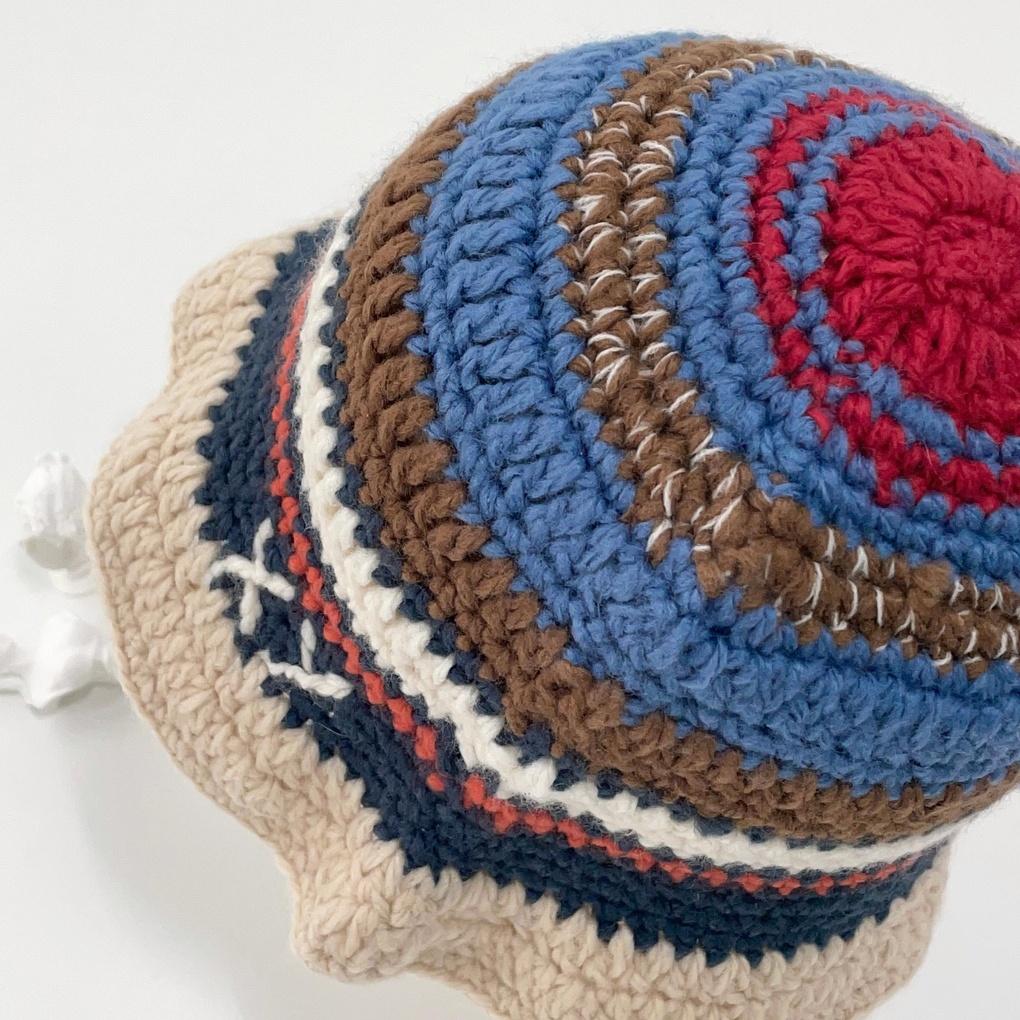 Women's and Men's Daily Rainbow Knit Bucket Hat