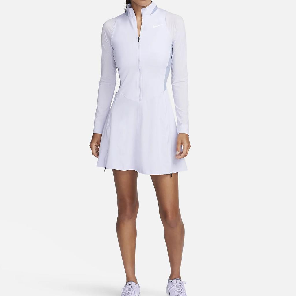 Nike Long Sleeved Dresses Women's Oxygen Purple Moderate Short DR5664-536