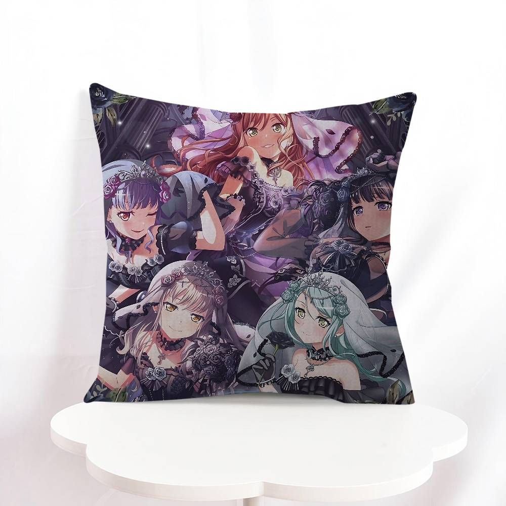 R-Roselia Anime Pillowcases Home Bedding Decorative Pillow Cover Wedding Super Soft Pillow Case