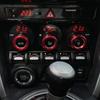 Air Conditioning AC Knob Cover for Subaru BRZ Toyota 86 GT86 2013-2020 Volume Button Switch Ring Trim Accessories