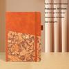 European Retro Student Diary with Custom Logo Embossed Leather Cover