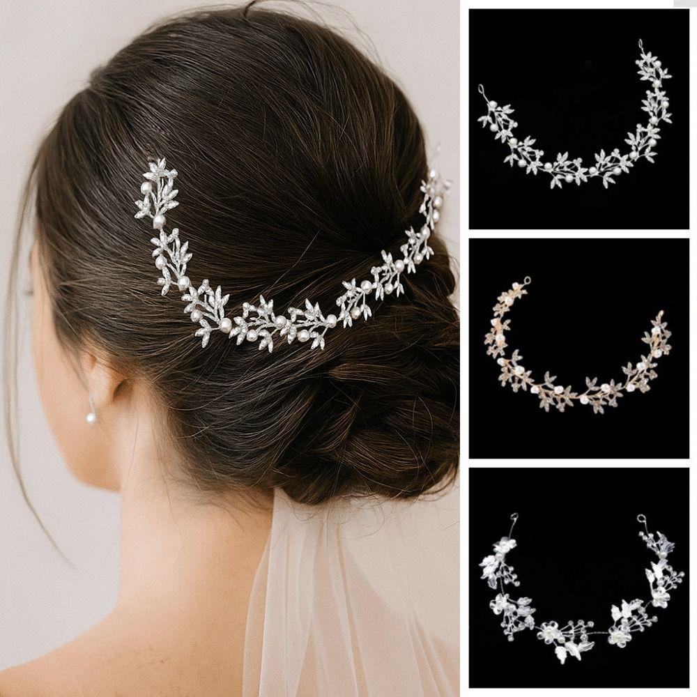 Crystal Baroque Queen Crown Luxury Fashion Bridal Hairband  Women Hair Accessories