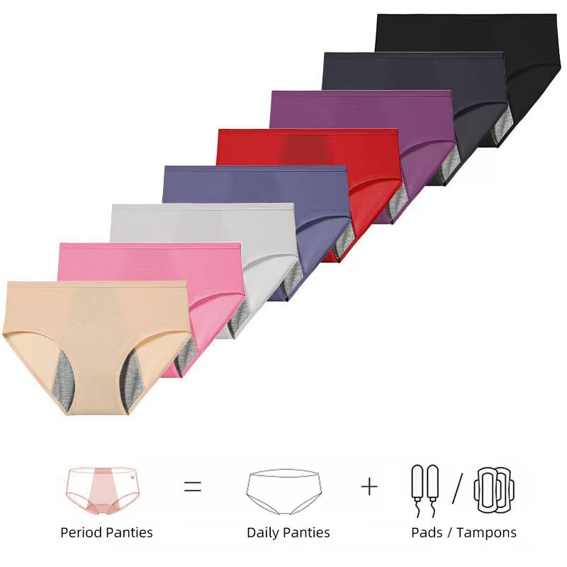 High-Waisted, Comfortable, Extra-Large Menstrual Period Sanitary Pants