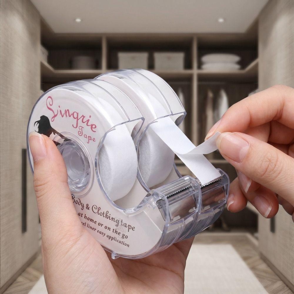 Self-Adhesive Double Sided Body Tape Invisible Clear Lingerie Tape Anti-wardrobe Tape Womens