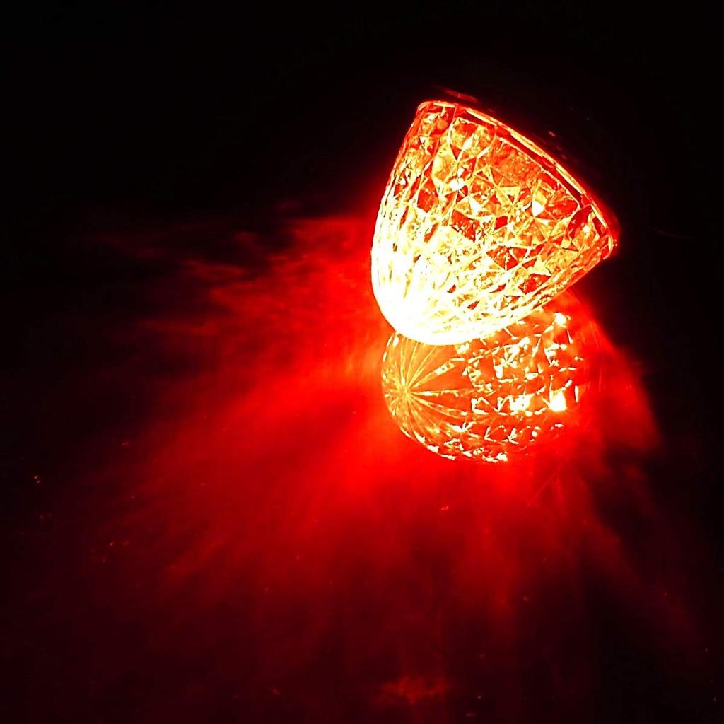 24V LED obrysová světla, boční obrysové světlo, pokovovací kroužek, sada 2 kusů pro nákladní automobily (Červené)