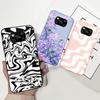 Pro Xiaomi Poco X3 Pro Pouzdro Poco X3 NFC Kryt Květina Roztomilý Kočka Malba Nárazník Skořápka Na PocoX3 X3Pro x3nfc Měkký Luxusní Silikon