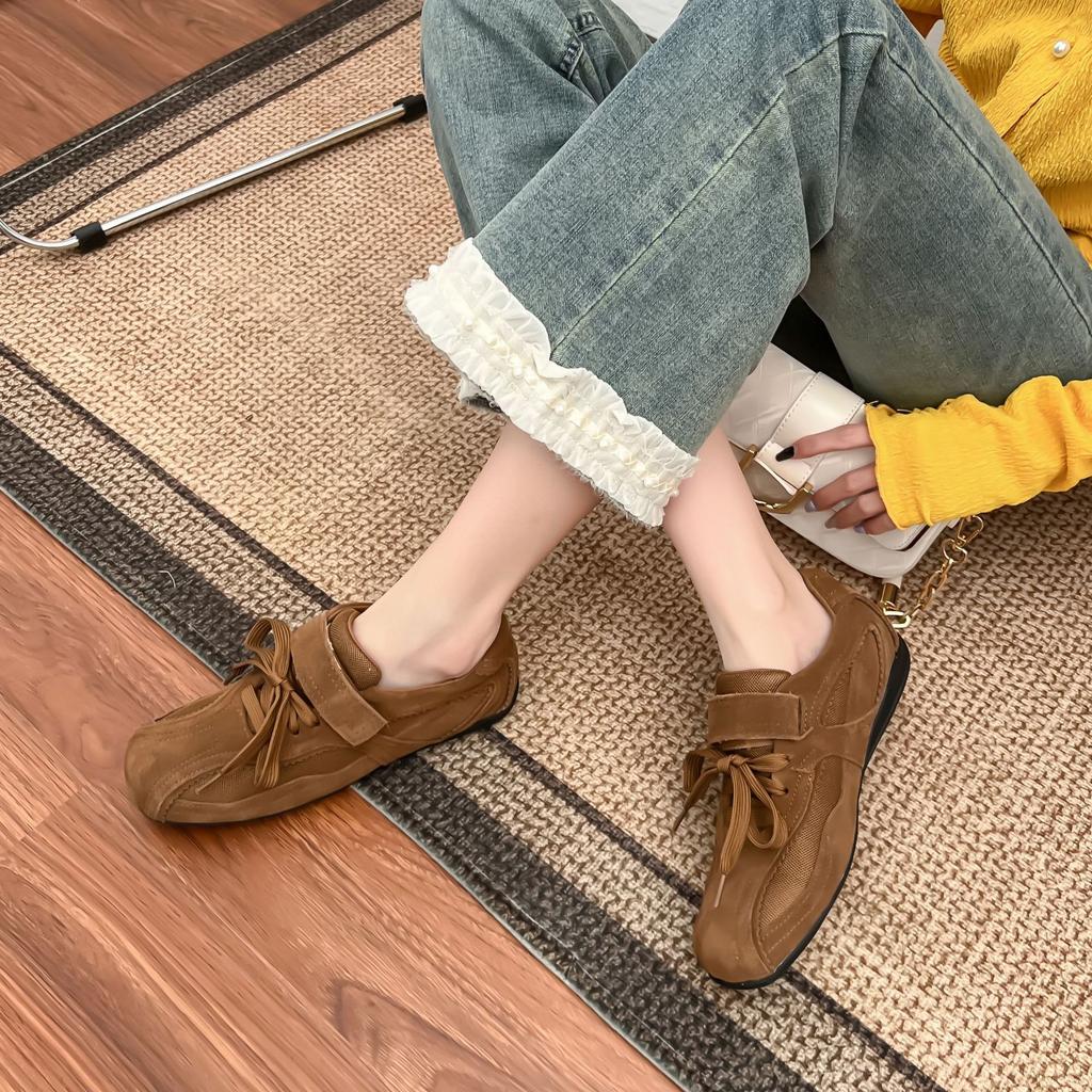 Grape mother summer new platform German training shoes women's retro sports Forrest Gump shoes 2025 French platform dad shoes