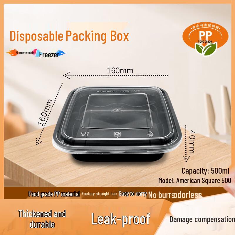 WEISHENG Disposable Takeout Food Containers