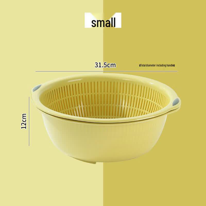 Double-Layer Round Kitchen Drain Basket